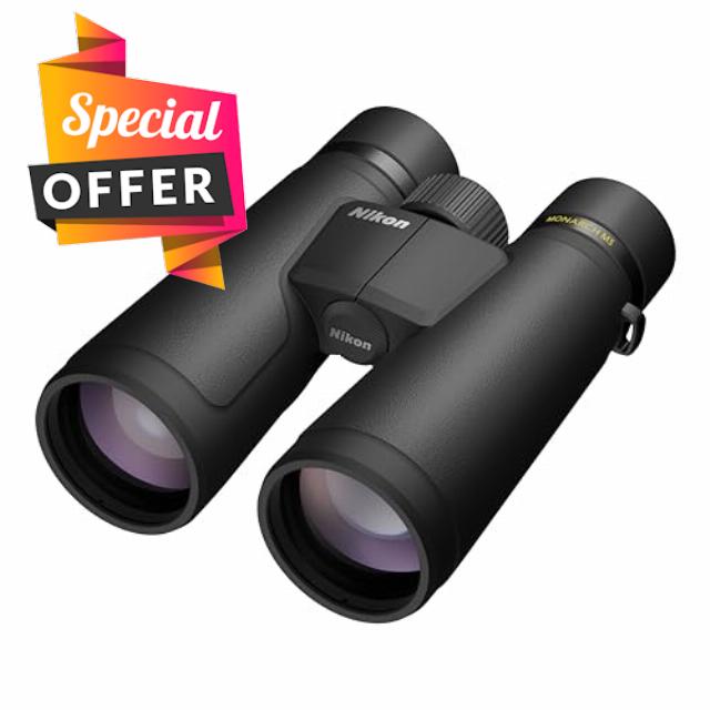 Nikon Monarch M5 10x50 Binocular | High-Magnification Waterproof Fogproof Rubber-Armored 50mm Objective Binocular with ED Glass Multilayer-Coated Lenses | Wildlife Nature Observation Optic