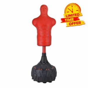 Freestanding Punching Bag for Adults Body Opponent Punching Bag with Base – Boxing Dummy Training Man for Home Gym MMA Kickboxing Stress Relief No Hanging Required