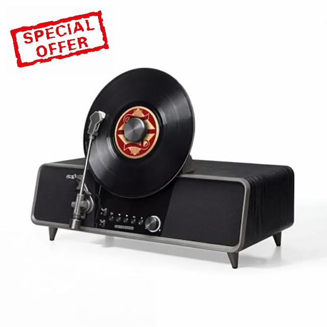 Steepletone Shoreditch Vinyl Record Player
