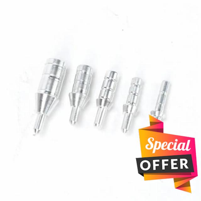 Archery Arrows Nocks 50pcs Archery Arrow Nock Pin Arrow Tail Pin for ID 3.2/4.2/5.2/6.2/8.0mm Shaft Aluminum Pin Hunting Accessorie