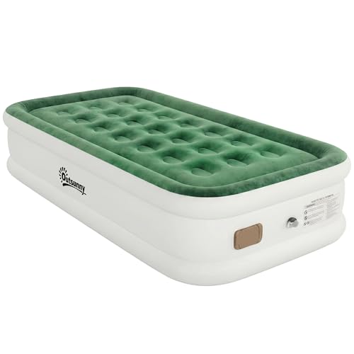Single Air Bed w/Built-in Electric Pump