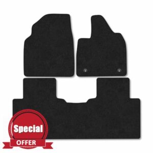 Leapmotor C10 (2024+) Car Mats Tailored Fit Carpet Floor Mats Non Slip Black Trim Full Coverage Compatible Accessory Front Rear Set Anti Slip Granulated Backing Hand-Finished Clips