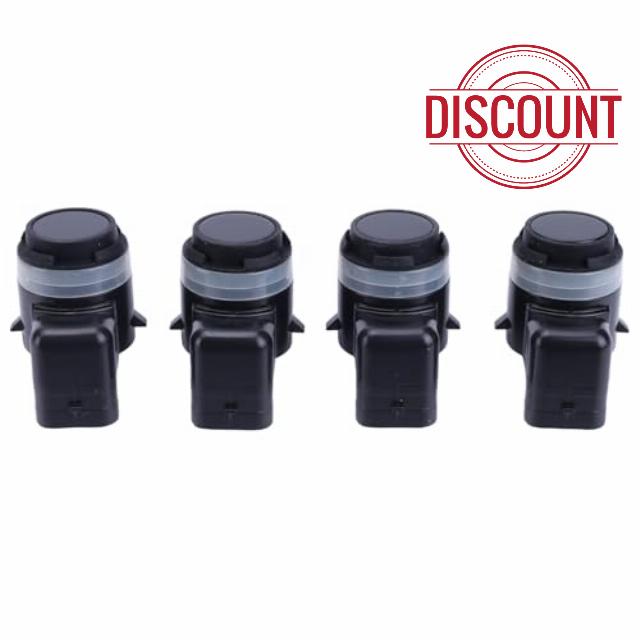 4Pcs Reverse Aid Sensors PDC Parking Assist Sensor Front Rear Compatible for Mini F55/F56 2014-2021 Replace 66209274428 66209283751