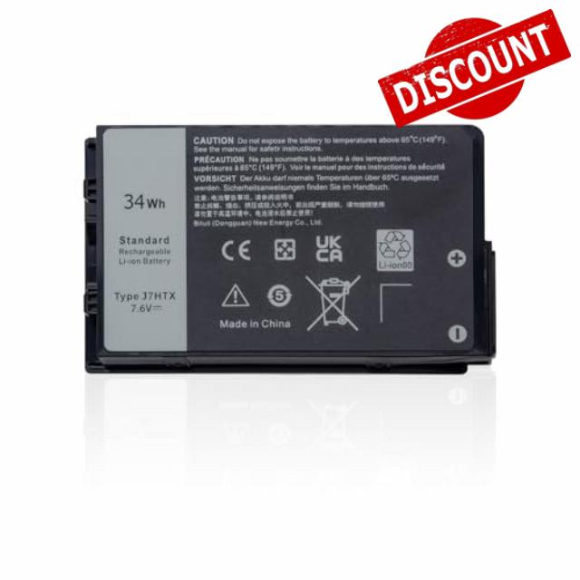 34Wh J7HTX 7XNTR Laptop Battery Compatible With Dell Latitude 7202 7212 7220 Rugged Extreme Tablet T03H T03H002 T03H003 Series 02JT7D 2JT7D FH8RW J82G5 VW5Y4 451-BBOR 451-BCCO 451-BCDH