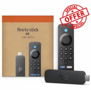 Amazon Fire TV Stick 4K Ultra HD with Alexa Voice Remote