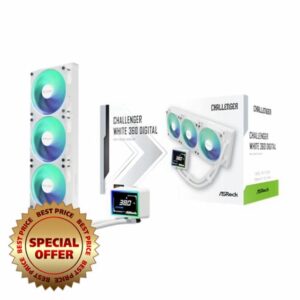 Asrock Challenger 360 Digital White Aio Liquid Cpu Cooler