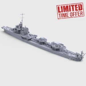 MRY-SFW 1/600 Italian Soldier Class Destroyer Cuirassier Water Line