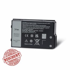 7.6V 34WH J7HTX Laptop Battery Compatible With Dell Latitude 7202 7212 7220 Rugged Extreme Tablet T03H002 FH8RW 7XNTR 02JT7D