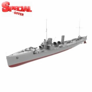 MRY-SFW 1/350 German V-25 Destroyer Military Model Kit Full Hull