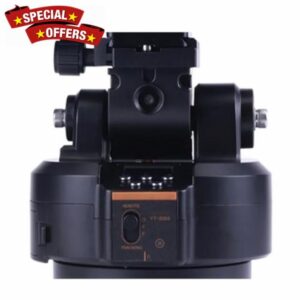 YT-2000 AI Smart Motorized Rotating Panoramic Head Tripod Stabilizer Plastic+Metal for Phones Cameras Live Broadcas