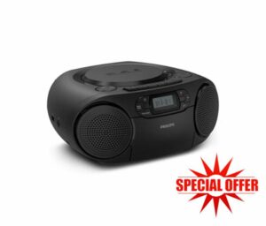 Philips TAZ2500 Portable CD Soundmachine with Cassette Player
