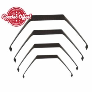 Carbon Fiber Landing Gear Undercarriage Compatible With Yak 30E 50E 90E RC Airplane Model(50E)