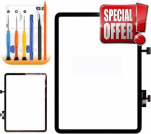 AGCUT Screen Replacement for iPad Air 4 Touch Screen for iPad Air 4th Generation 2020 A2316 AA2324 A2072 A2325 10.9 inch Digitizer Touchscreen Glass Panel with Repair Tools (Black
