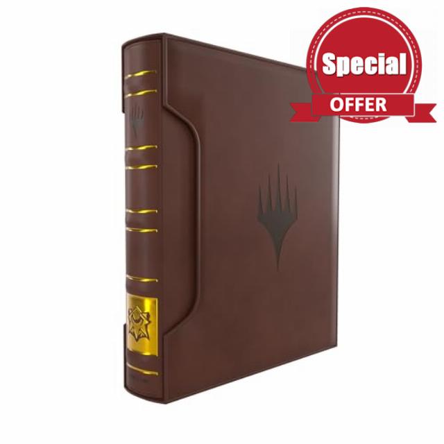 Gamegenic | Magic: The Gathering | Secrets of Strixhaven Cards Almanac 18-Pocket - Faction Logo 3 | Trading Card Game Accessory | Ages 13+