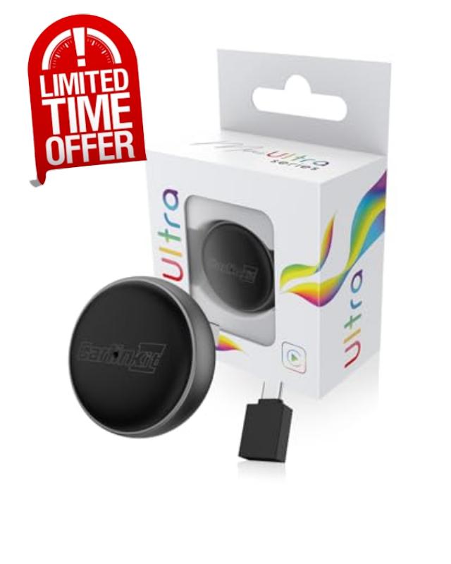 CarlinKit MINI Ultra3: The latest wireless CarPlay & Android Auto adapter. Transforms wired connections to wireless