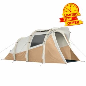 Outsunny Inflatable Camping Tent w/Air Pump