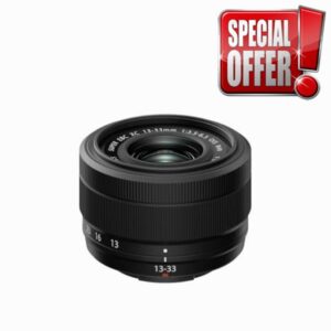 FUJIFILM Fujinon XC 13-33mm F3.5-6.3 OIS Lens Black