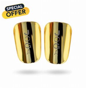 JOGA Mini Shin Pads (Limited Edition) | 10x6cm Lightweight Football Shin Pads | Compact Shin Guards for Adults & Kids | Feather Light Feel & Hard Shell Protectio