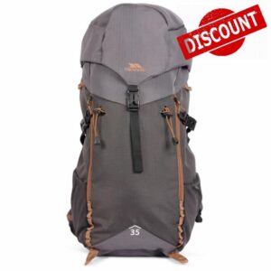 Trespass Hiking Rucksack Pass 35 - Drawcord Compartment