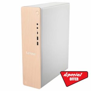 Lenovo IdeaCentre Tower Desktop PC (Intel Core i3-14100 CPU | 8GB DDR5-4800MHZ RAM | 512GB M.2 NVMe SSD | Windows 11 Home | Wi-Fi | Bluetooth | Ethernet) - Grey