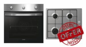 Candy Idea P CI27XCHW6LXS Built In Electric Single Oven and Gas Hob Pack - A+ Rated           [Energy Class A+]