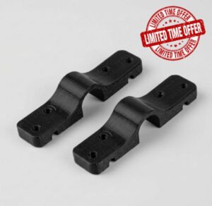 2 Pack Replacement Bracket Holder Compatible with Kettler Ping Pong Table – Fits 18mm Round Frame Poles – Heavy Duty Support Brackets for Table Tennis Frame Repai