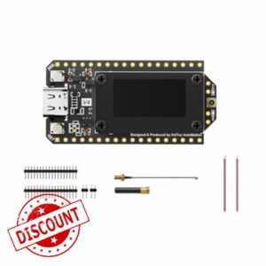 ESP32S3+ SX1262 BLE LoRa Node Heltec WiFi LoRa 32(V4) Upgraded Version 28dbm Transmission Power Meshtastic LoRaWAN Compatibility