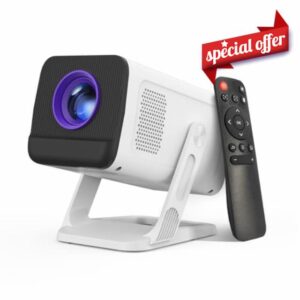 Mini Projector with WIFI 6 and Bluetooth 5.4
