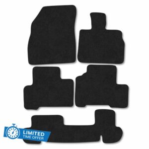 Chery Tiggo 8 Plug in hybrid (2025+) Car Mats Tailored Fit Carpet Floor Mats Non Slip Black Trim Full Coverage Compatible Accessory Front Rear Set Anti Slip Granulated Backing Hand-Finished