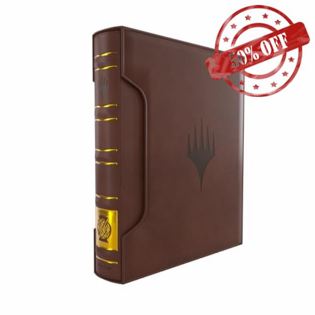 Gamegenic | Magic: The Gathering | Secrets of Strixhaven Cards Almanac 18-Pocket - Faction Logo 4 | Trading Card Game Accessory | Ages 13+