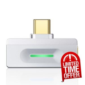 FiiO AIRLINK Portable High-Res Bluetooth Transmitter (Silver)