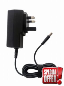 Compatible charger for Shark FlexBreeze Portable Fan FA220UK replacement power adapte