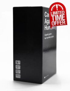 UK Edition Card Game for Adults – 600 Cards – Funny Party Game for Family & Friends – Christmas & Birthday Gif