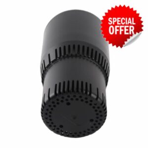 Car Cooler and Warmer Cup With Temperature Control Portable Auto Car Cooling and Heating Mug for Drinks Practical Refrigerator for Vehicle Use (black)
