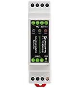 Waveshare Rail-Mount Serial Server, RS232/485/422 to RJ45 Ethernet Module, TCP/IP to serial