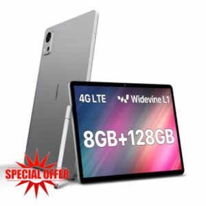 UMIDIGI G5 Tab 10.1 Inch Android Tablet with SIM Card Slot & Pen – 8GB RAM+128GB ROM/1TB Expandable