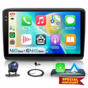 4G+64G Android Car Stereo for Fiat Ducato Peugeot Boxer Citroen Jumper 2006-2023