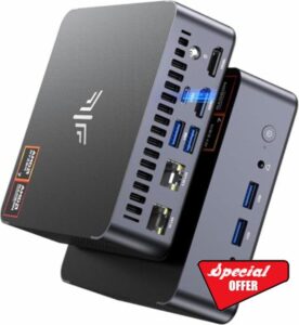 NiPoGi AM21 Mini PC Windows 11 Pro