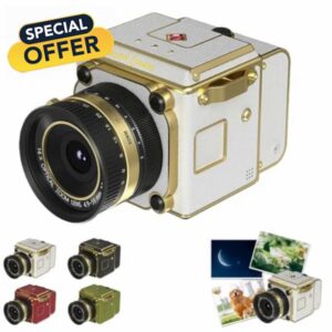 4K Dual-Lens Retro Digital Camera - Portable Mini Vlogging Camera