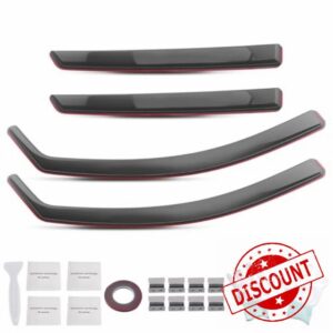 maXpeedingrods Wind Deflectors for KIA NIRO NIRO EV 5-Door SUV 2016-2022 In-Channel Visors