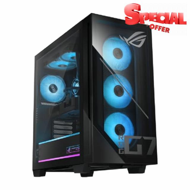 ASUS ROG G700 AMD R9 64GB RAM 2TB SSD RTX 5080 Windows 11 Home Gaming Tower PC