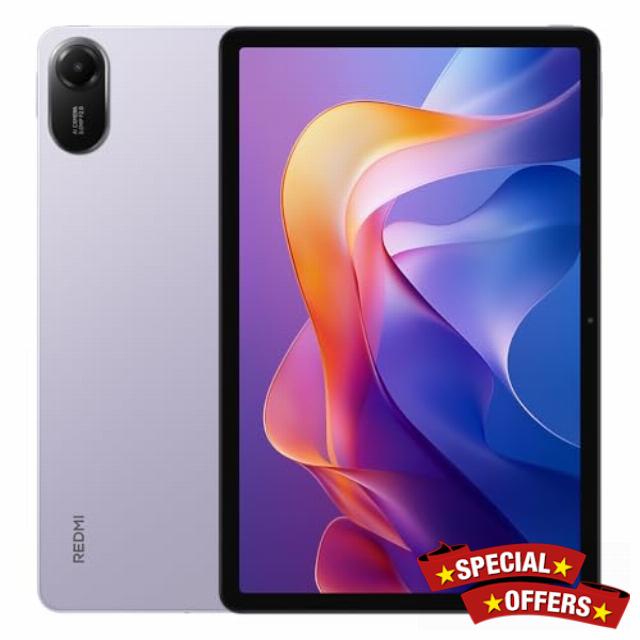 XIAOMI Redmi Pad 2 Tablet 4 + 128 GB Solid 9000 mAh (Type) Advanced Helio G100-Ultra Quad Speakers for Immersive Sound