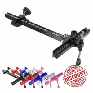 Competition Recurve Bow Sight - Precision Aluminium Alloy Archery Sight for Hunting & Target Shooting