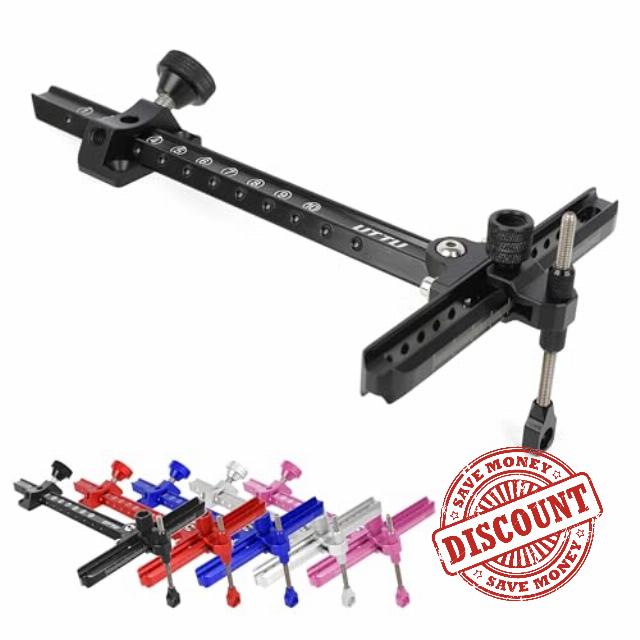 Competition Recurve Bow Sight - Precision Aluminium Alloy Archery Sight for Hunting & Target Shooting