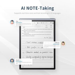 AI Voice-to-Text Notebook