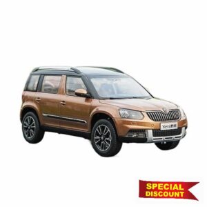 1 18 For Skoda Yeti Off-road Vehicle Diecast Scale Alloy Car Model Static Display Adult Collection Toys Bedroom Decoration(C)