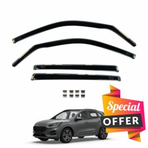 Van Demon Team HEKO Wind Deflectors for Ford Kuga 2019+ Front and Rear Set of Window Deflectors