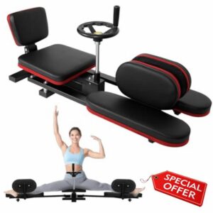 Leg Stretcher Heavy Duty Leg Splits Machine Flexibility 3 Bar Leg Stretching Training Machine for Ballet Yoga Home Gym Exercise