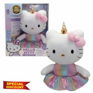 Hello Kitty Limited Edition Sparkle Kitty Plush Toy with Certificate of Authenticity