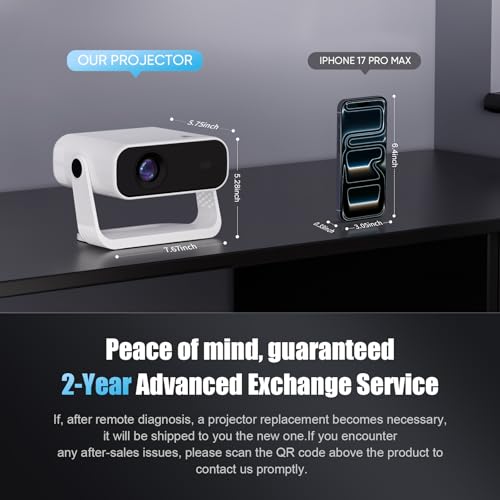 Home Cinema Projector for iOS/Switch /PS5